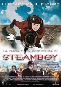 La locandina di steamboy